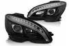 Lampor Mercedes W204 C-klass 07-10 Svart Led