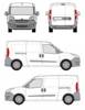 Takplattform Fiat Doblo Maxi III Opel Combo D